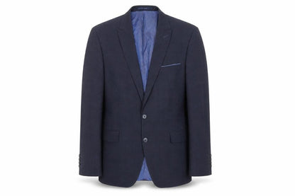 Mens UK Size 42 Remus Uomo Regular Blue Suit Jacket