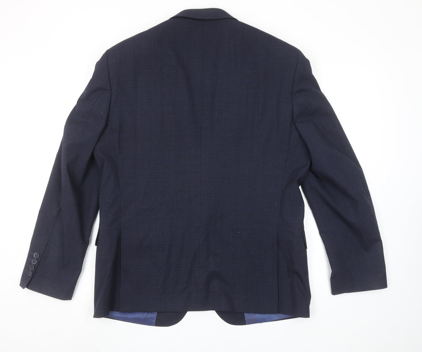Mens UK Size 42 Remus Uomo Regular Blue Suit Jacket