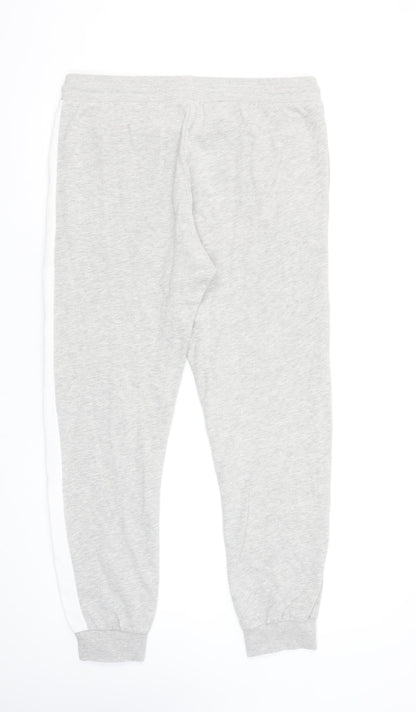 Jack & Jones Mens Grey Jogger Trousers Medium Regular Fit