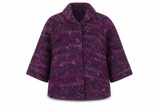 Womens UK Size 22 Edina Ronay Purple Overcoat