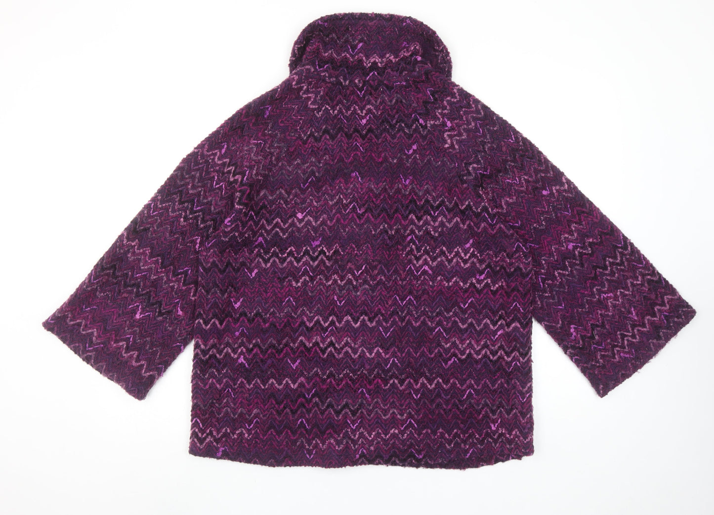 Womens UK Size 22 Edina Ronay Purple Overcoat