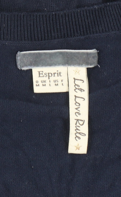 Womens UK Size M Esprit Blue Pullover Jumper