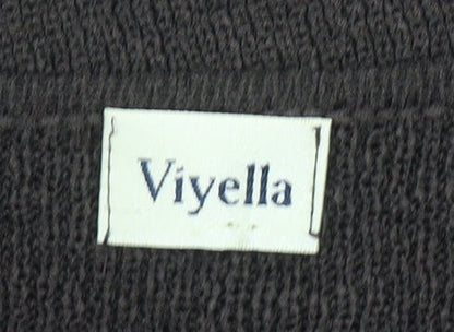 Womens UK Size M Viyella Brown Pullover Jumper