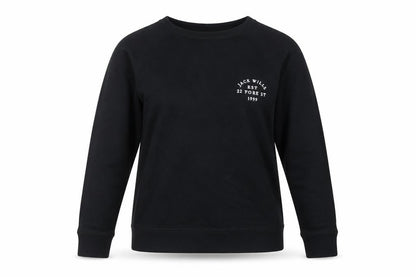Womens UK Size 12 Jack Wills Black Pullover Sweatshirt