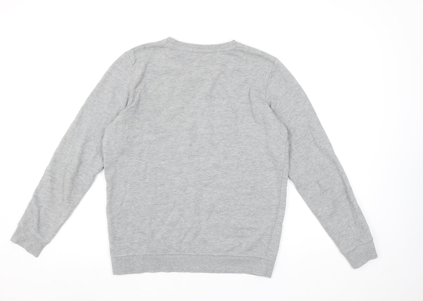 Womens UK Size M Our Essential Woman Grey Pullover Sweatshirt