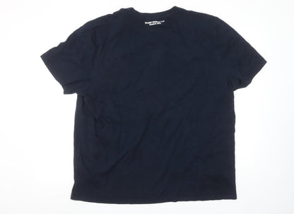 Rugby World Cup 2023 Scotland Navy Cotton Men's 2XL T-Shirt