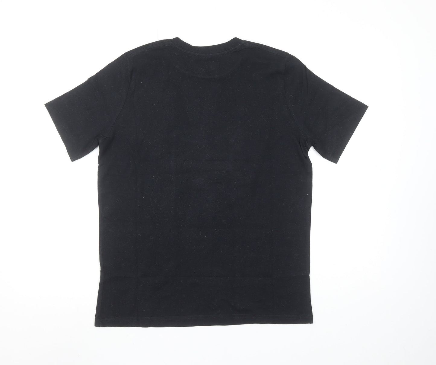 Boys UK Size 15-16 Years abercrombie kids Black Basic T-Shirt