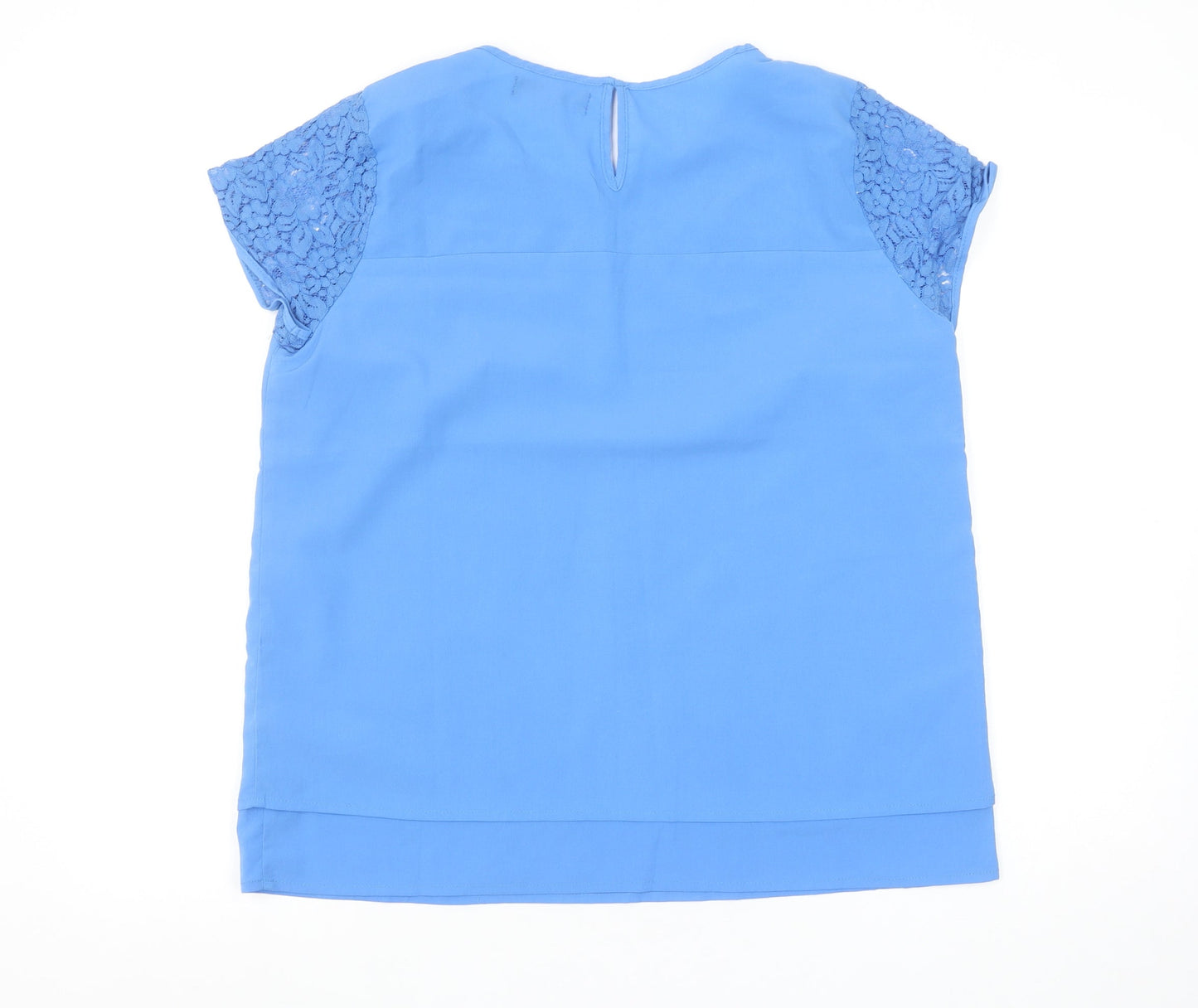 Womens UK Size 14 Rant & Rave Blue Tunic Blouse