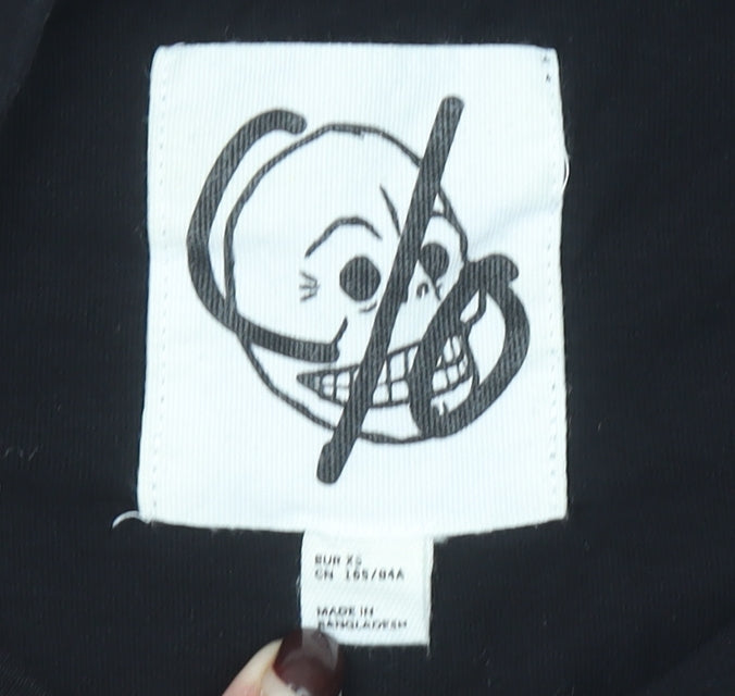 Surf Black Men's Graphic T-Shirt Size S Positivity Is Power Cotton