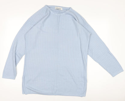 Womens UK Size M Unlimited Blue Pullover Jumper