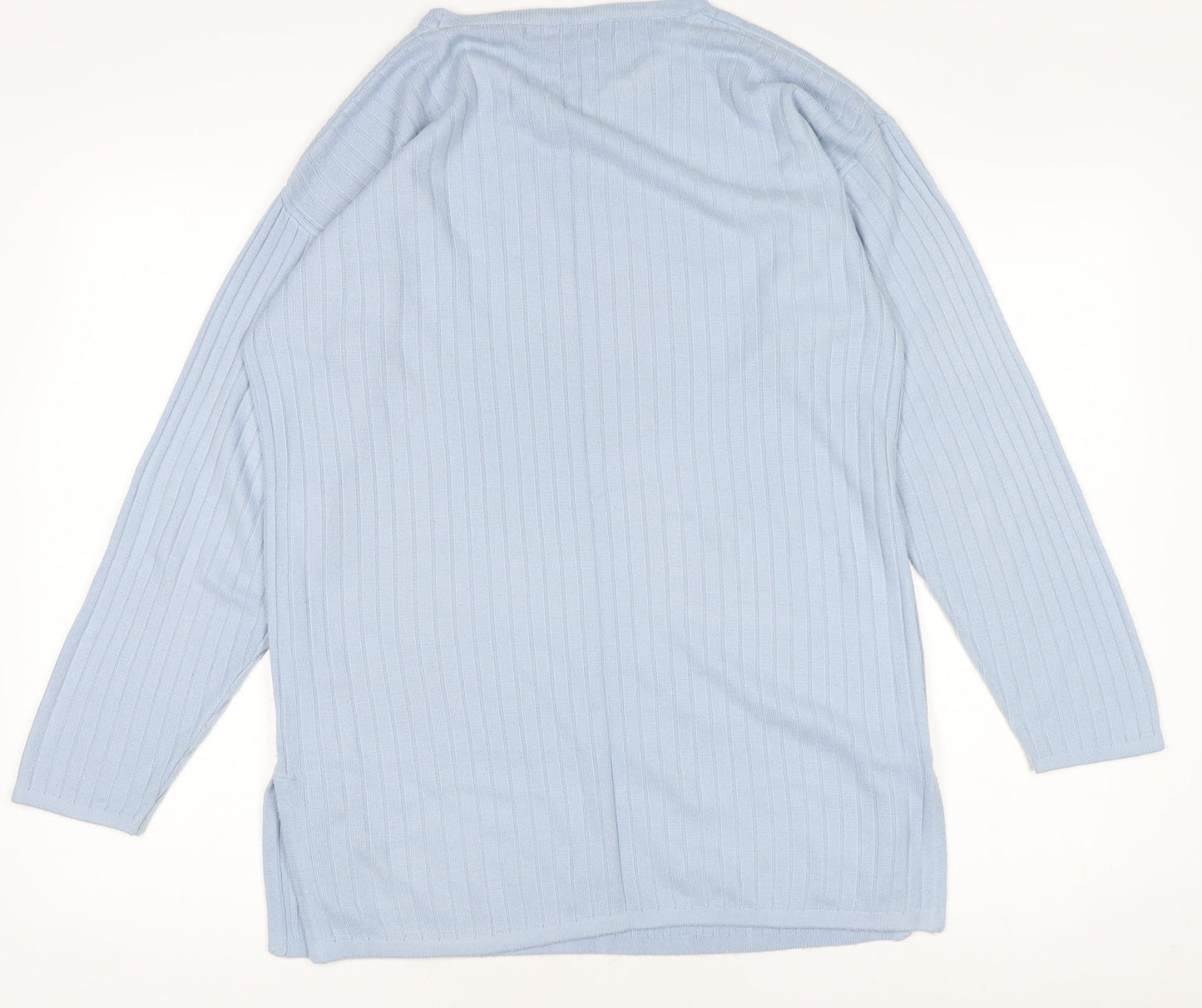 Womens UK Size M Unlimited Blue Pullover Jumper