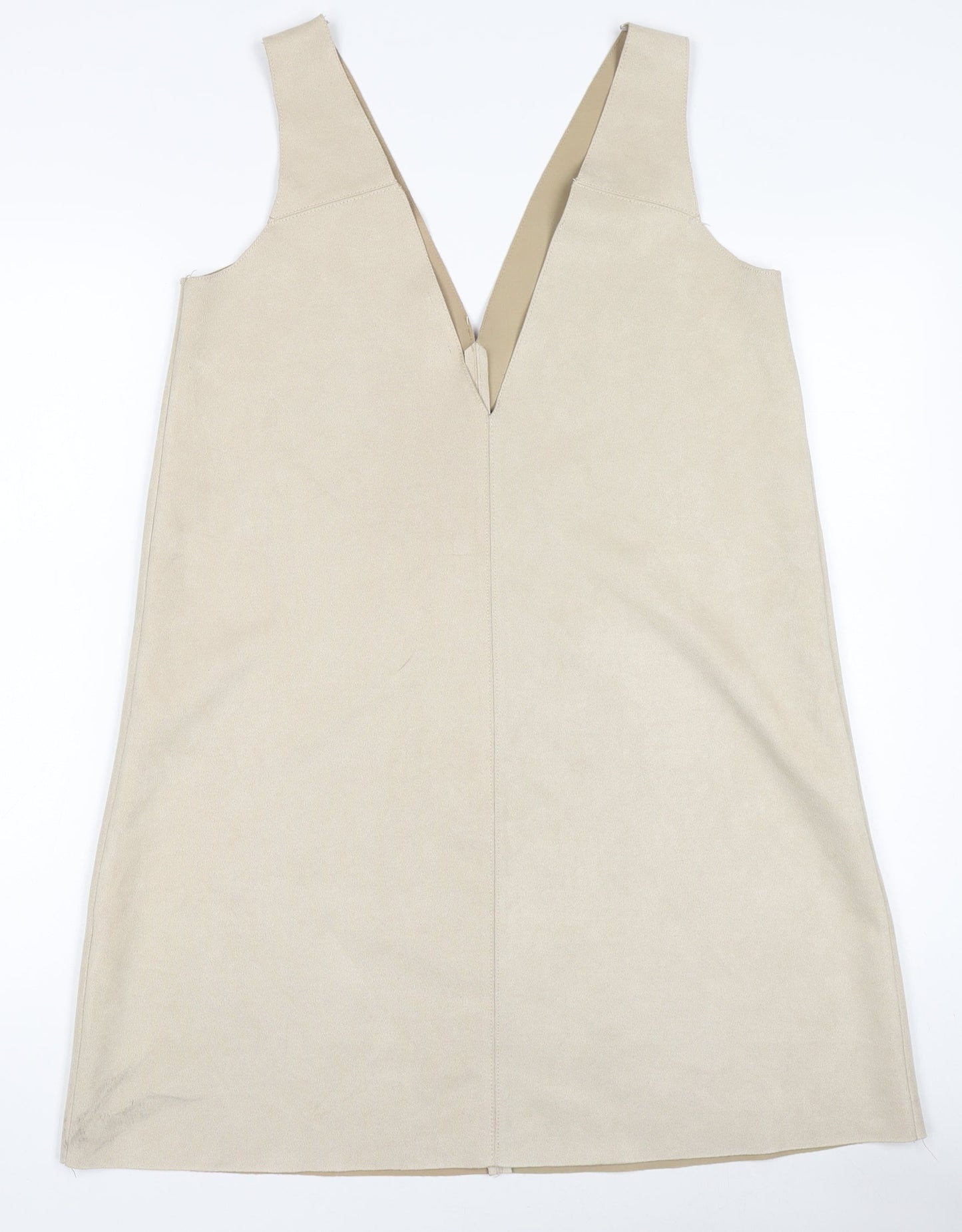 Womens UK Size M Zara Pinafore/Dungaree Dress