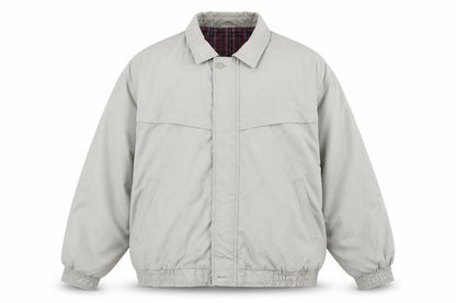 Mens UK Size L Canda Grey Bomber Jacket