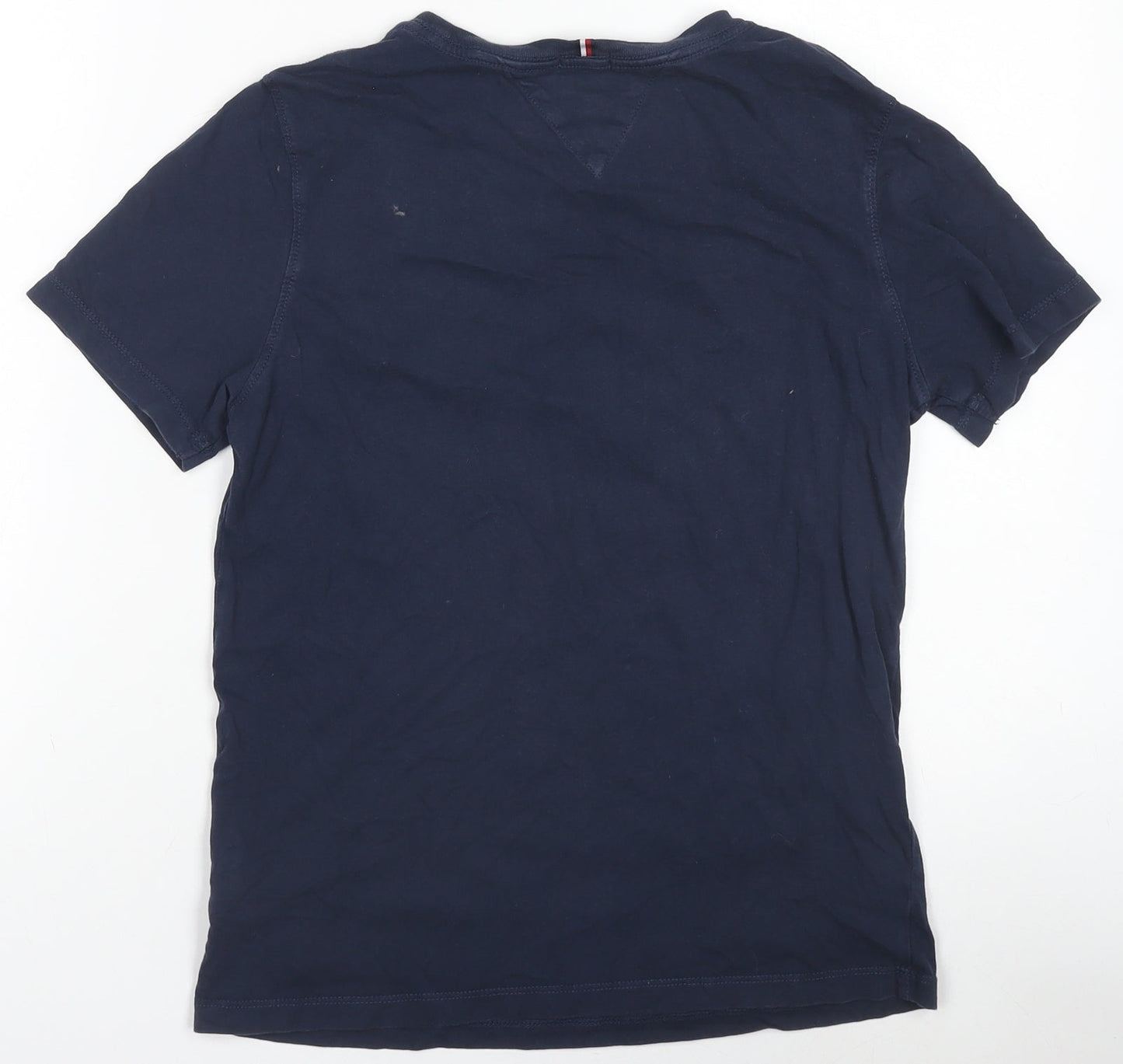 Boys UK Size 164 Tommy Hilfiger Blue Basic T-Shirt