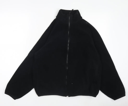 Boys UK Size XL Uniqlo Black Basic Jacket