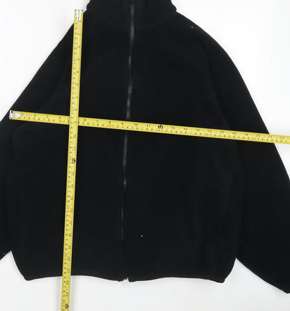 Boys UK Size XL Uniqlo Black Basic Jacket