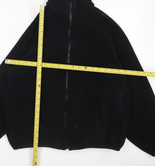 Boys UK Size XL Uniqlo Black Basic Jacket
