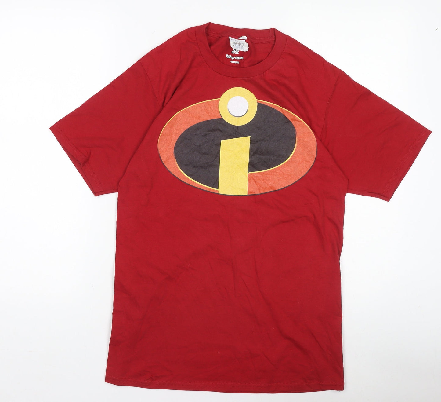 Boys UK Size M Disney Red Basic T-Shirt