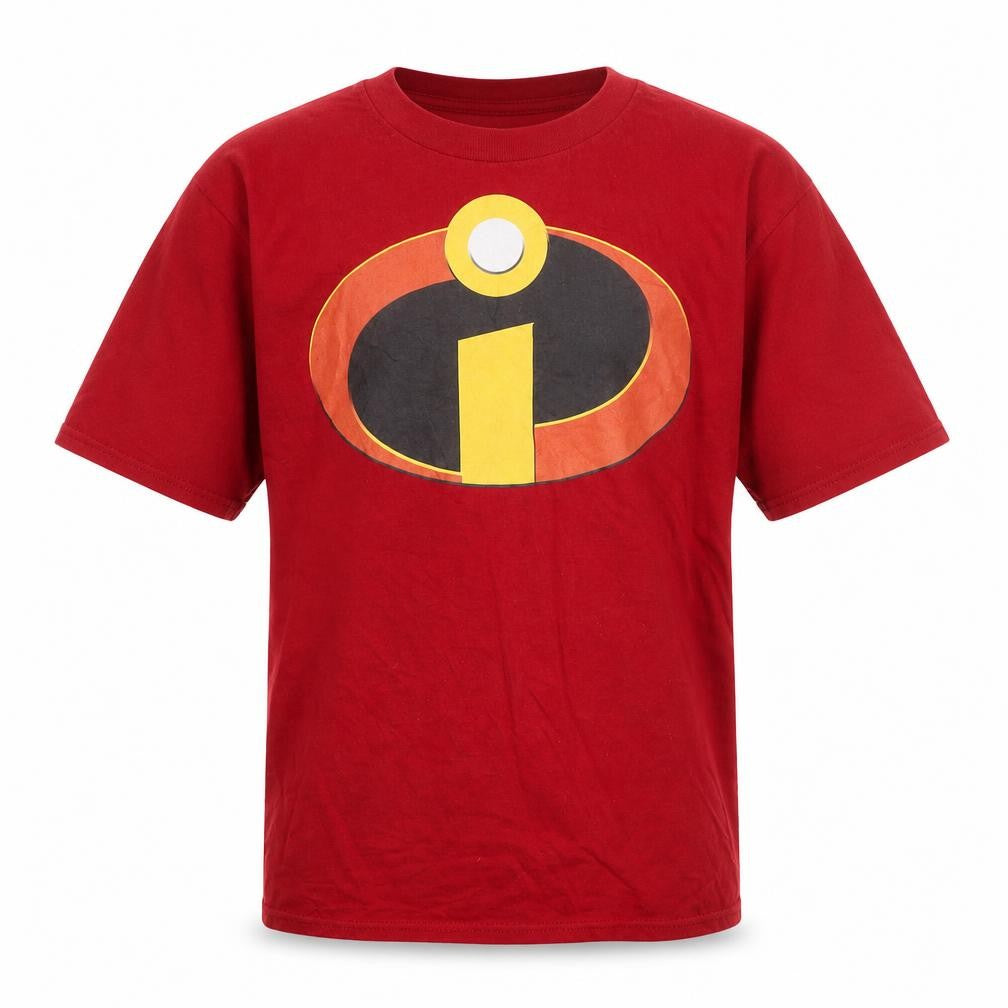 Boys UK Size M Disney Red Basic T-Shirt