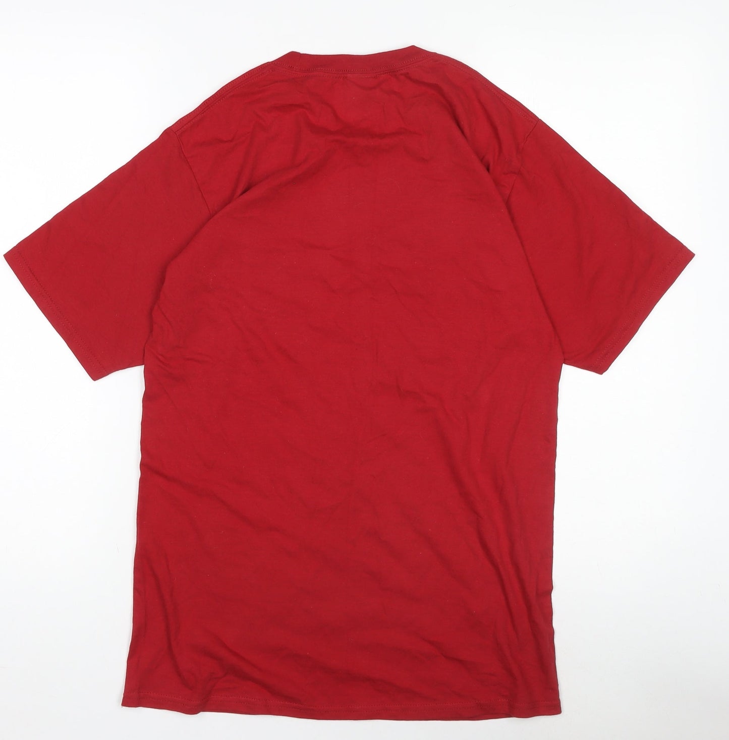 Boys UK Size M Disney Red Basic T-Shirt