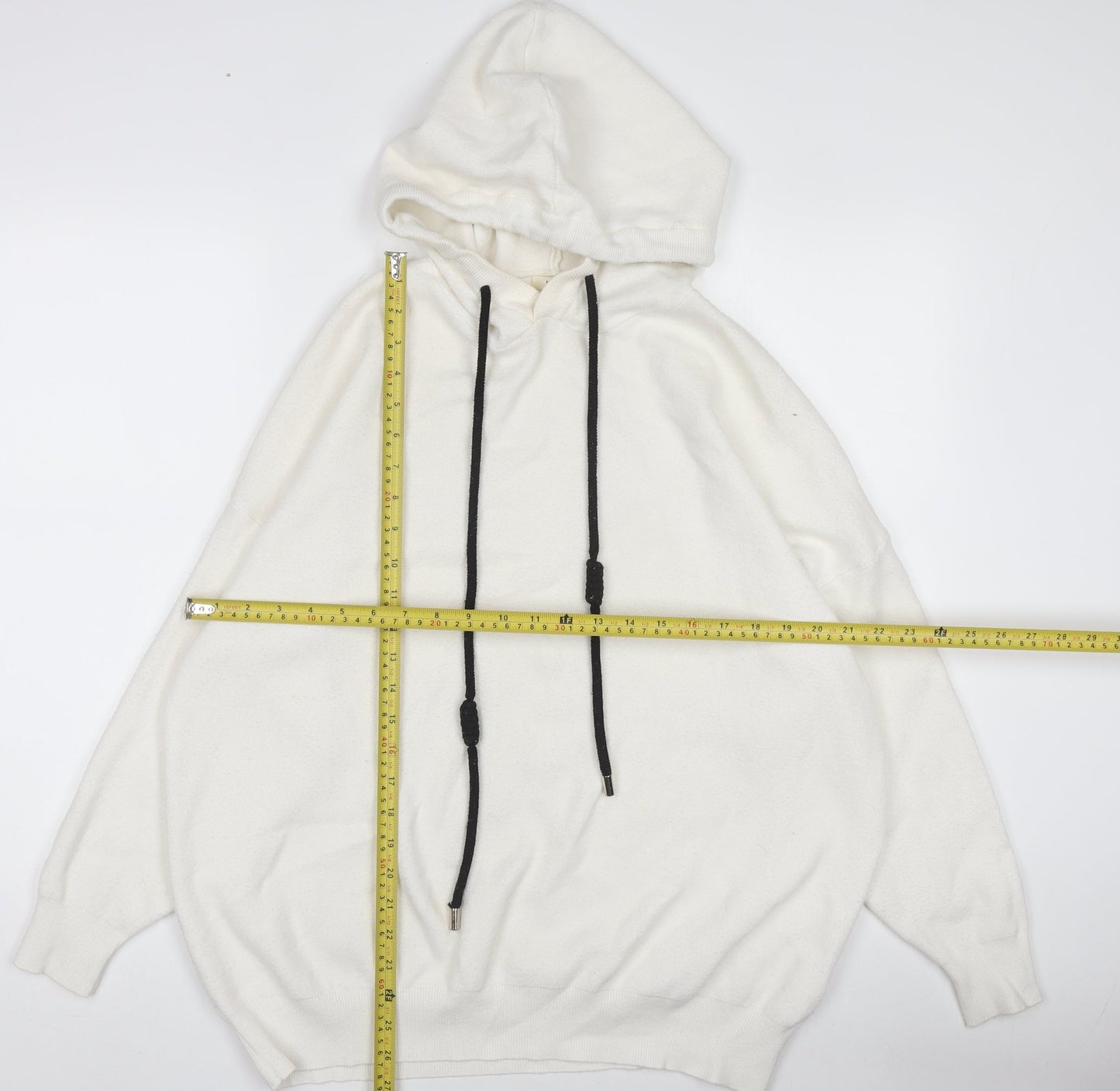 Womens UK Size M MULVYHU White Pullover Jumper