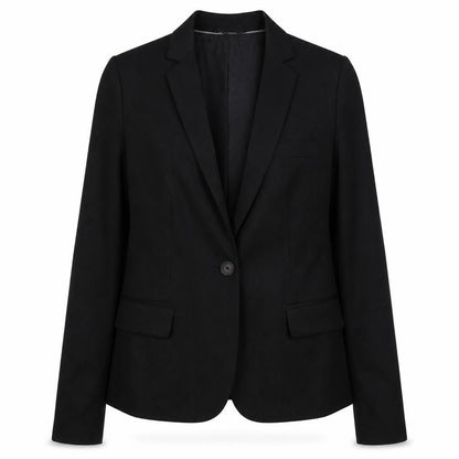 Womens UK Size M Massimo Dutti Regular Black Blazer