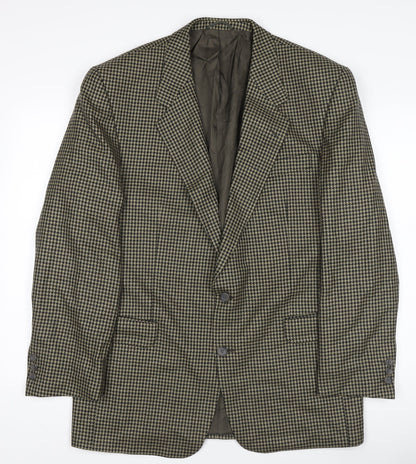 Mens UK Size 42 Bruno Kirches by Roy Robson Regular Brown Suit Jacket
