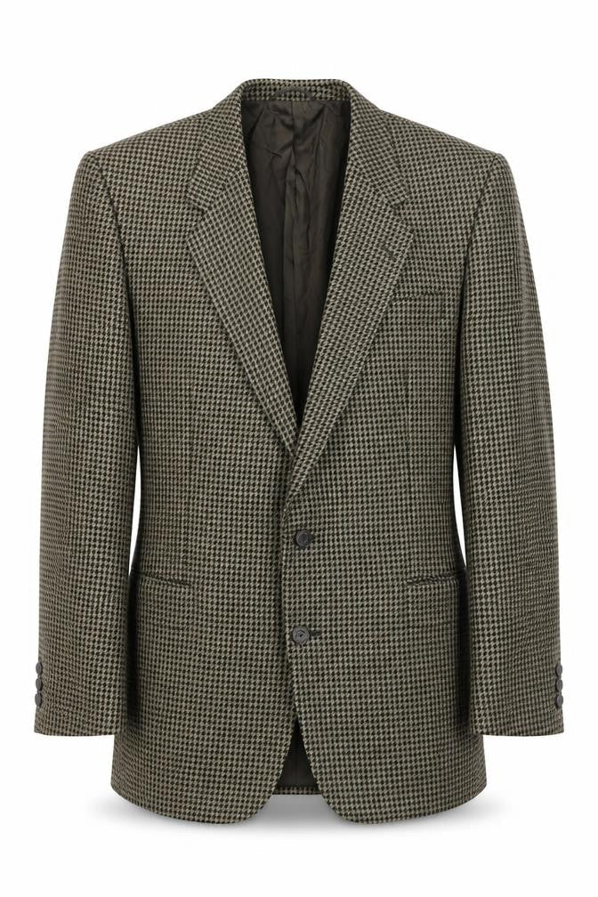 Mens UK Size 42 Bruno Kirches by Roy Robson Regular Brown Suit Jacket