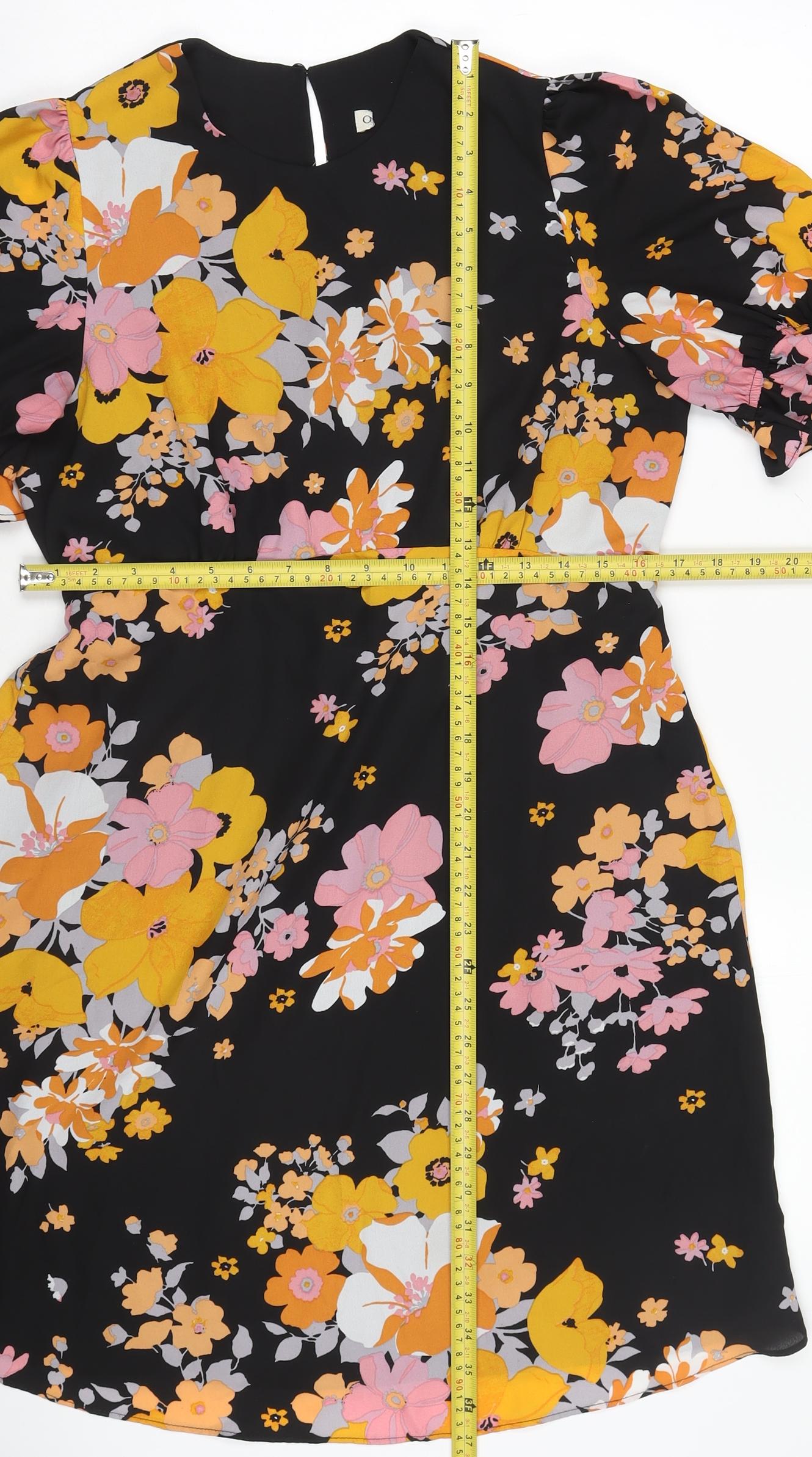 Womens UK Size 14 Unknown Fit & Flare Dress