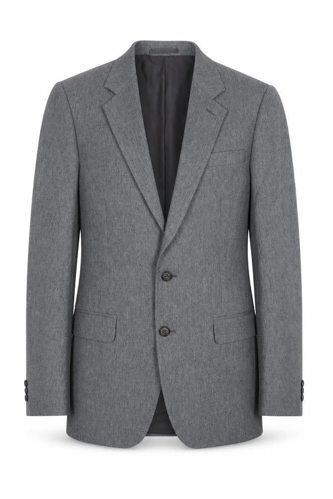 Mens UK Size 34 High & Mighty Big & Tall Grey Suit Jacket