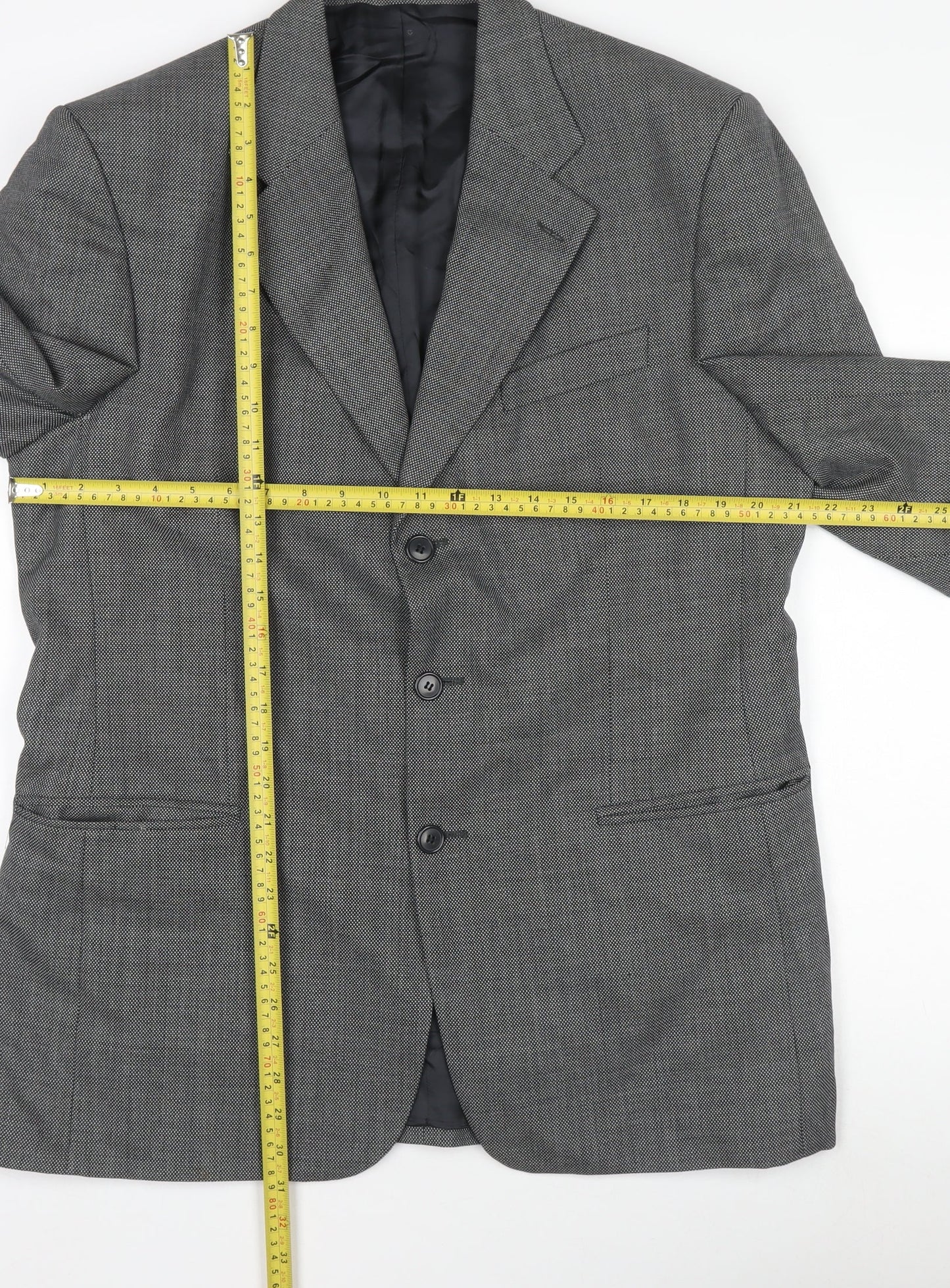 Mens UK Size 42 Savoy Taylors Guild Regular Grey Suit Jacket
