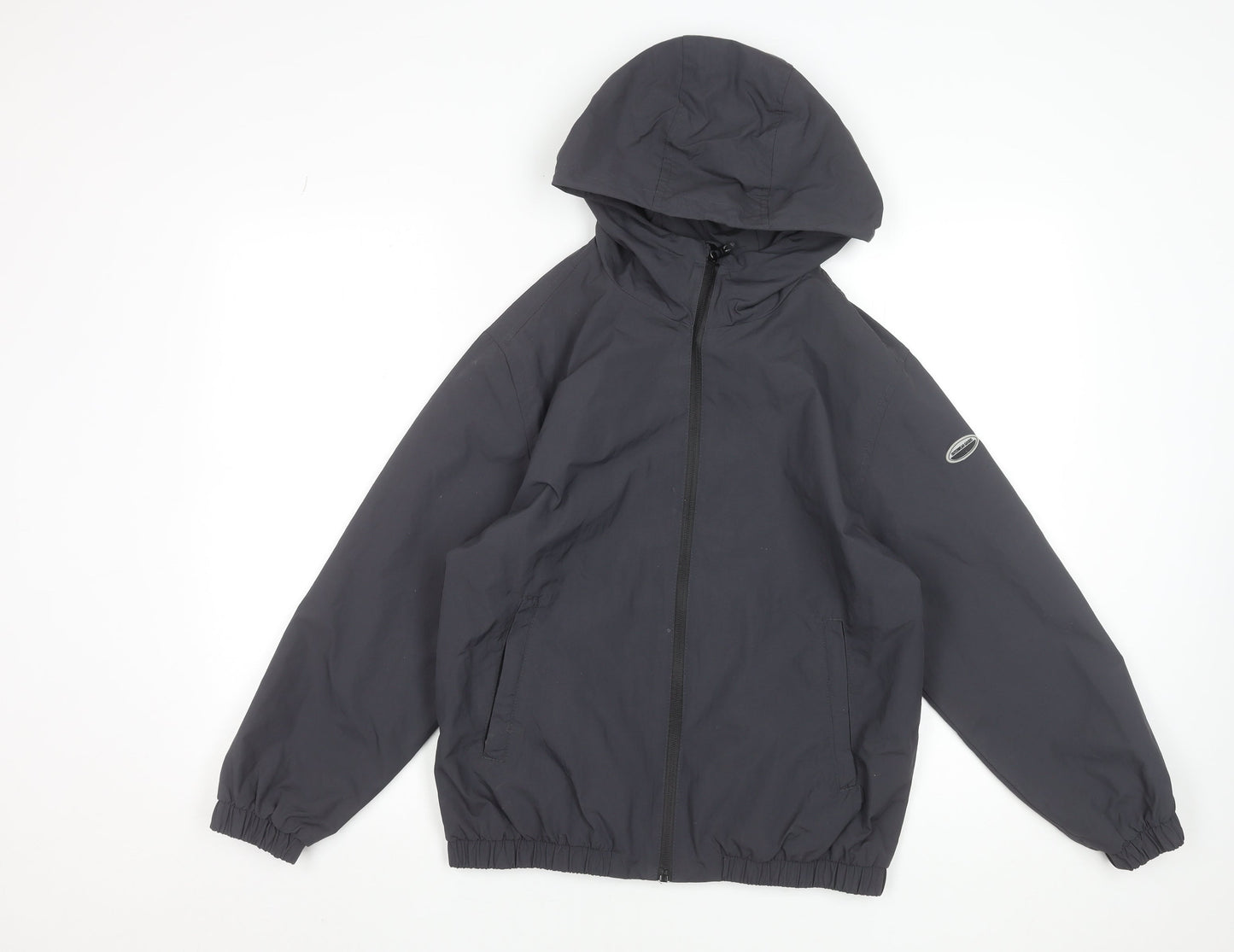 Boys UK Size 11-12 Years Zara Grey Windbreaker Coat
