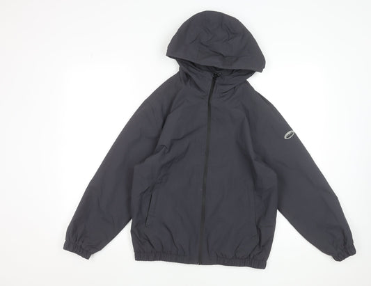 Boys UK Size 11-12 Years Zara Grey Windbreaker Coat