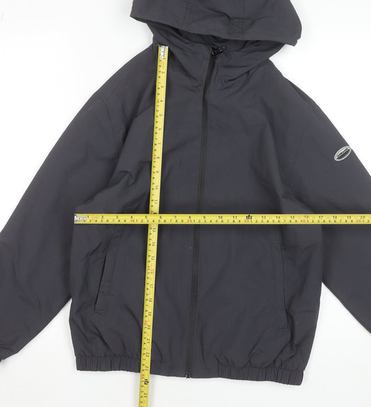 Boys UK Size 11-12 Years Zara Grey Windbreaker Coat