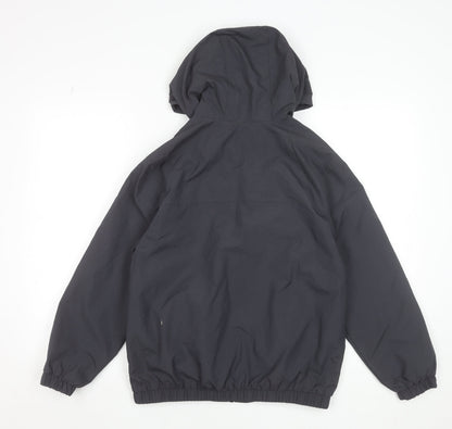Boys UK Size 11-12 Years Zara Grey Windbreaker Coat