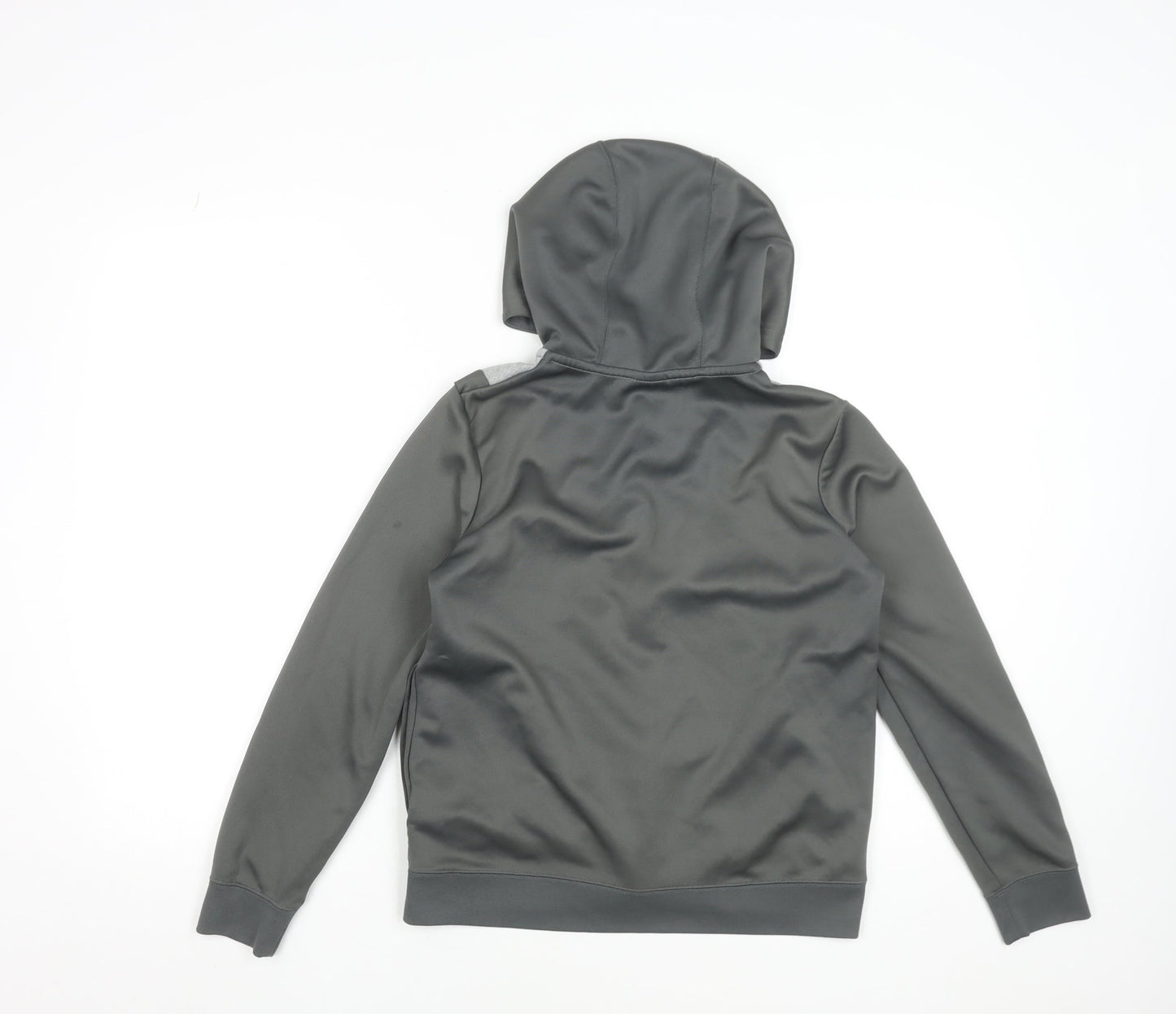 Boys UK Size L Nike Grey Full Zip Hoodie