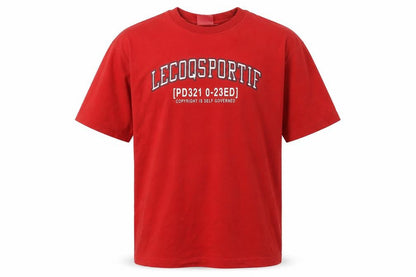 Mens UK Size L le coq sportif Red  T-Shirt