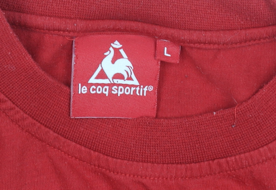 Mens UK Size L le coq sportif Red  T-Shirt