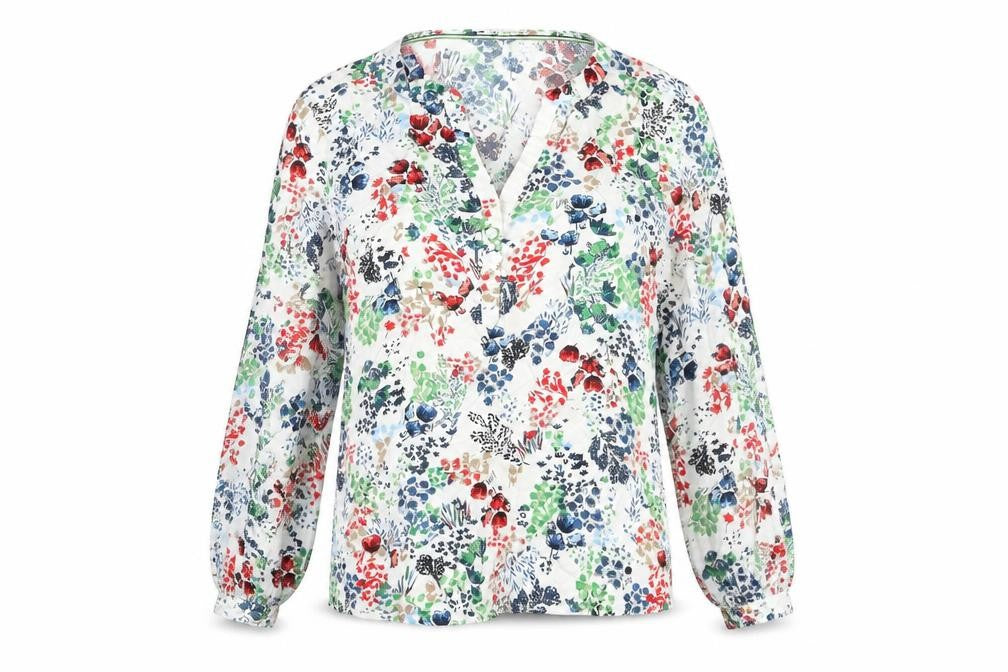 Womens UK Size L Cecil Multicoloured Tunic Blouse