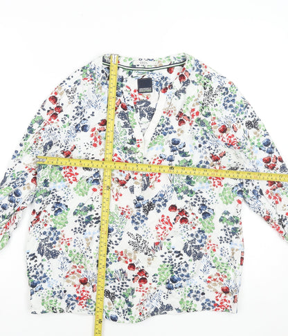 Womens UK Size L Cecil Multicoloured Tunic Blouse