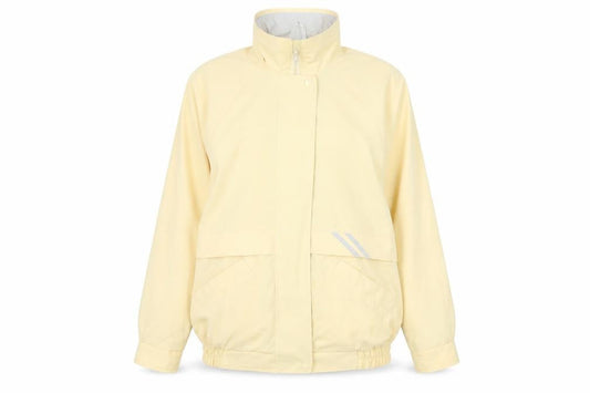 Womens UK Size 14 Harvey Yellow Windbreaker Coat