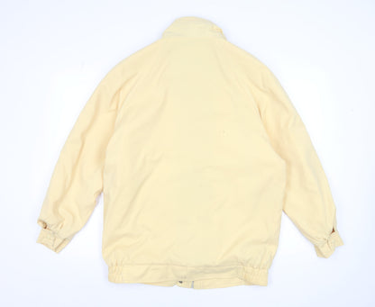 Womens UK Size 14 Harvey Yellow Windbreaker Coat