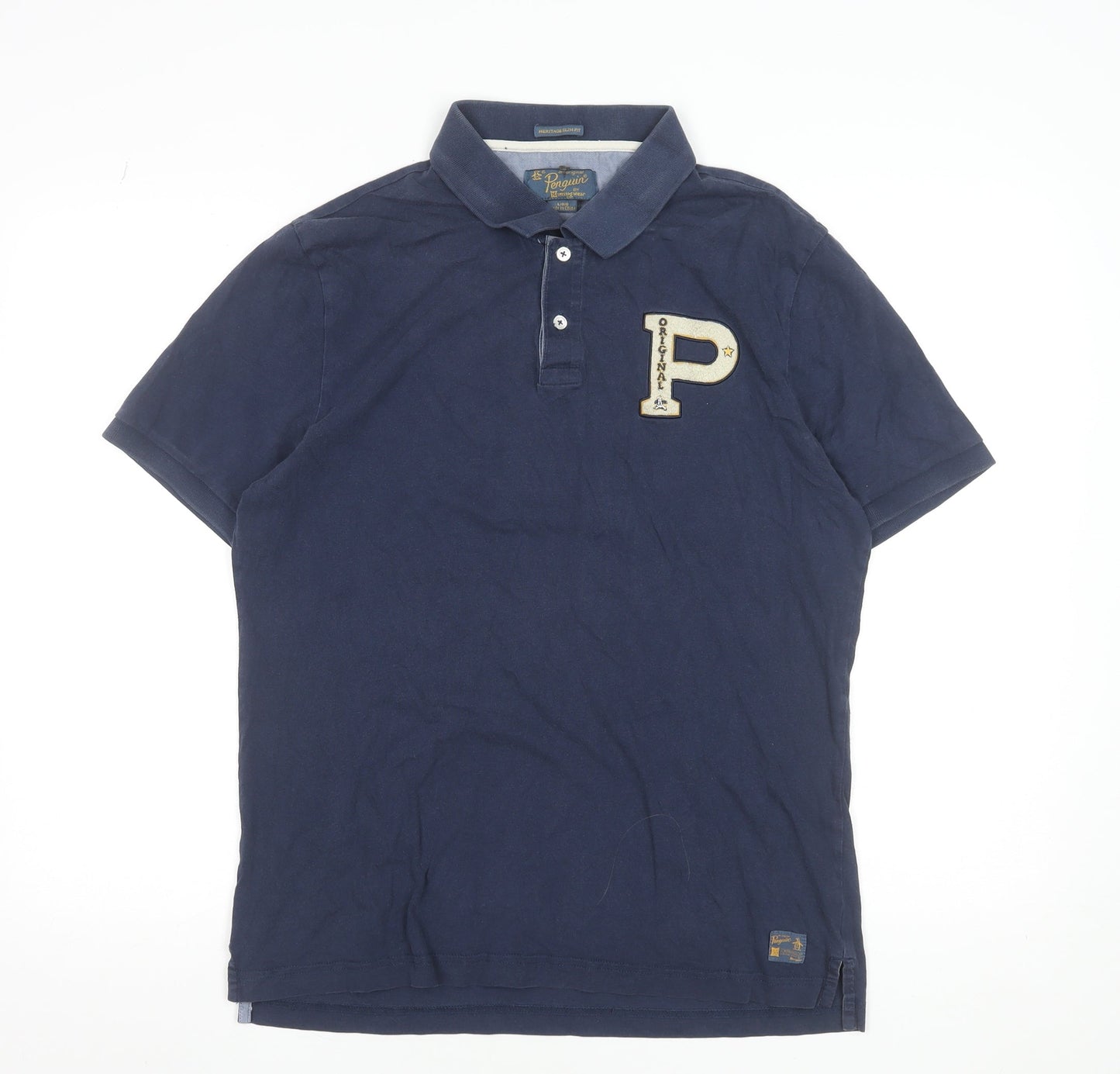 Mens UK Size L Original Penguin Cotton Polo Shirt