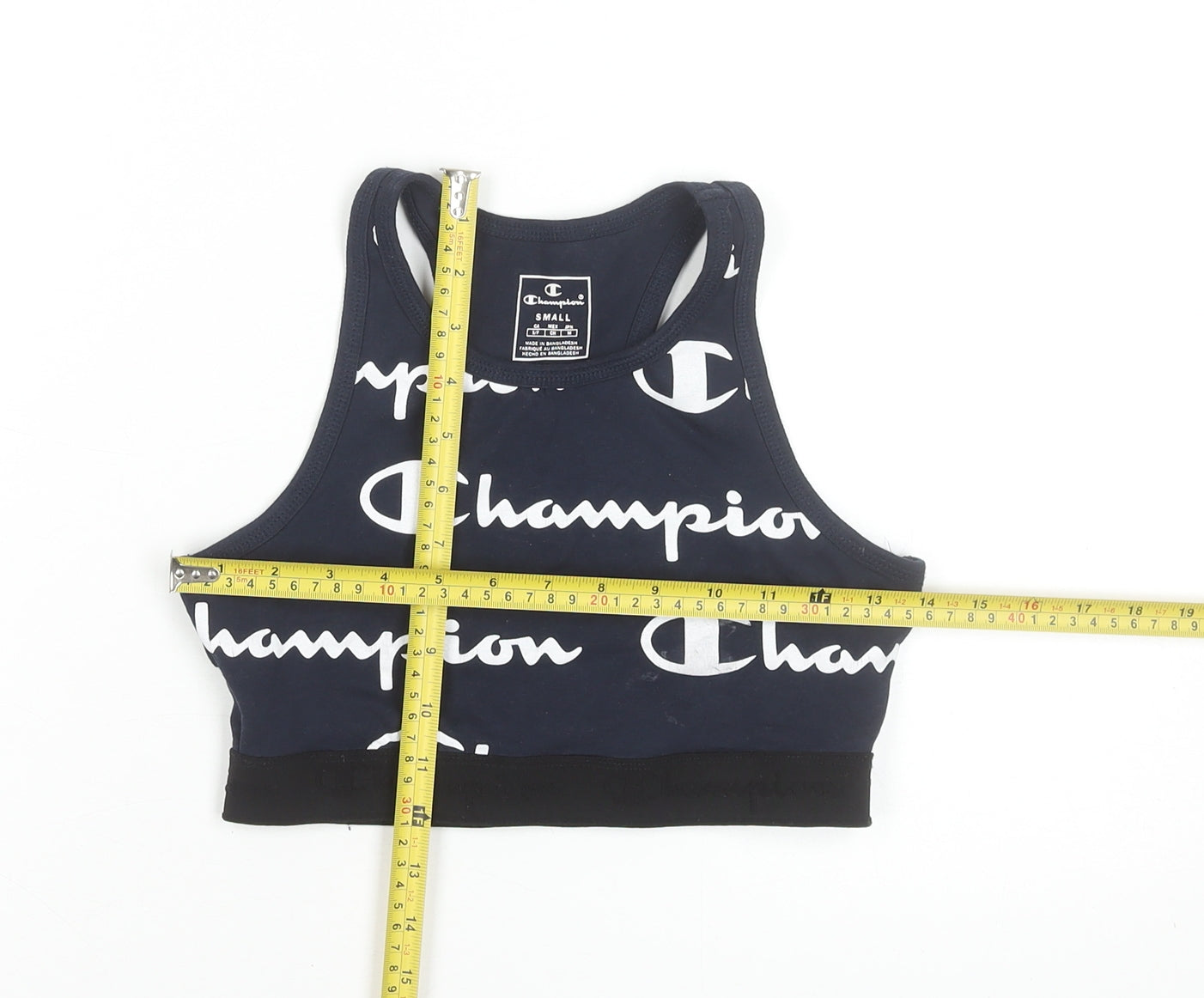 Womens UK Size S Champion Black Gym & Training Running & Jogging Yoga Tank