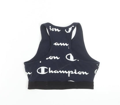 Womens UK Size S Champion Black Gym & Training Running & Jogging Yoga Tank