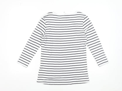 Womens UK Size 12/14 Intuition White Basic T-Shirt