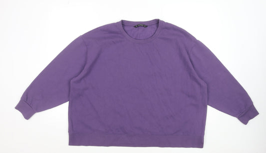 Womens UK Size XL Dunnes Stores Purple Pullover Sweatshirt