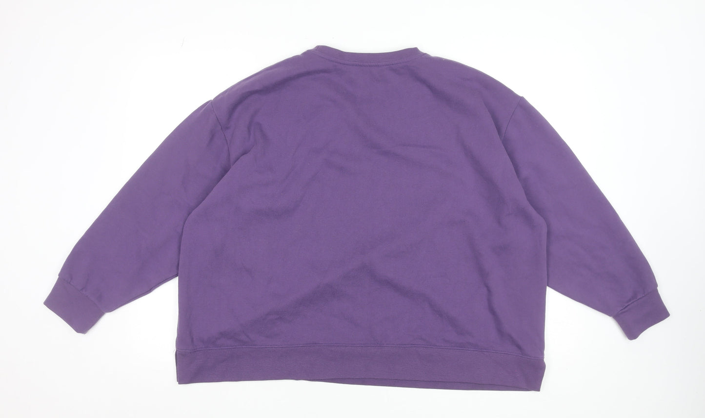 Womens UK Size XL Dunnes Stores Purple Pullover Sweatshirt