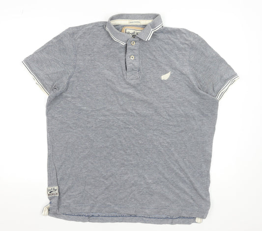 Mens UK Size L Drift King 100% Cotton Polo Shirt