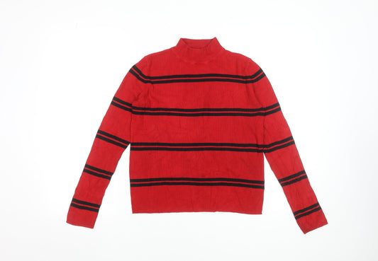 Womens UK Size 12 Red Herring Red Pullover Jumper